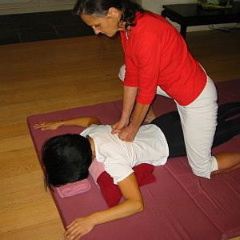 Kathy Kapps Kathy Kapps Practicing Zen Shiatsu